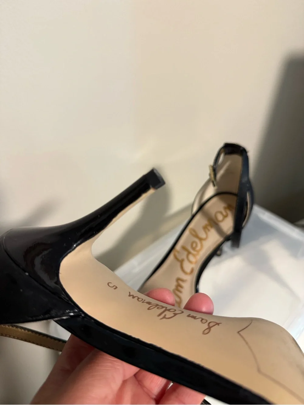 SAM EDELMAN 'Patti' Ankle Strap Sandal - Picture 5 of 6